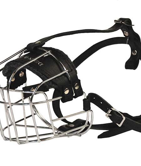 large dean and tyler wire basket muzzle